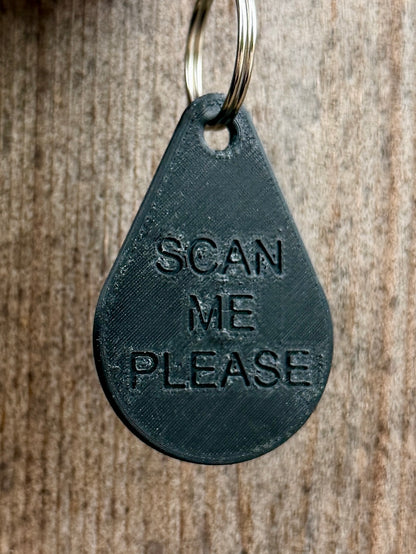 Hunde Anhänger Wassertropfen-Form